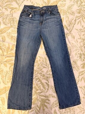 Place Women's Blue Bootcut Jeans